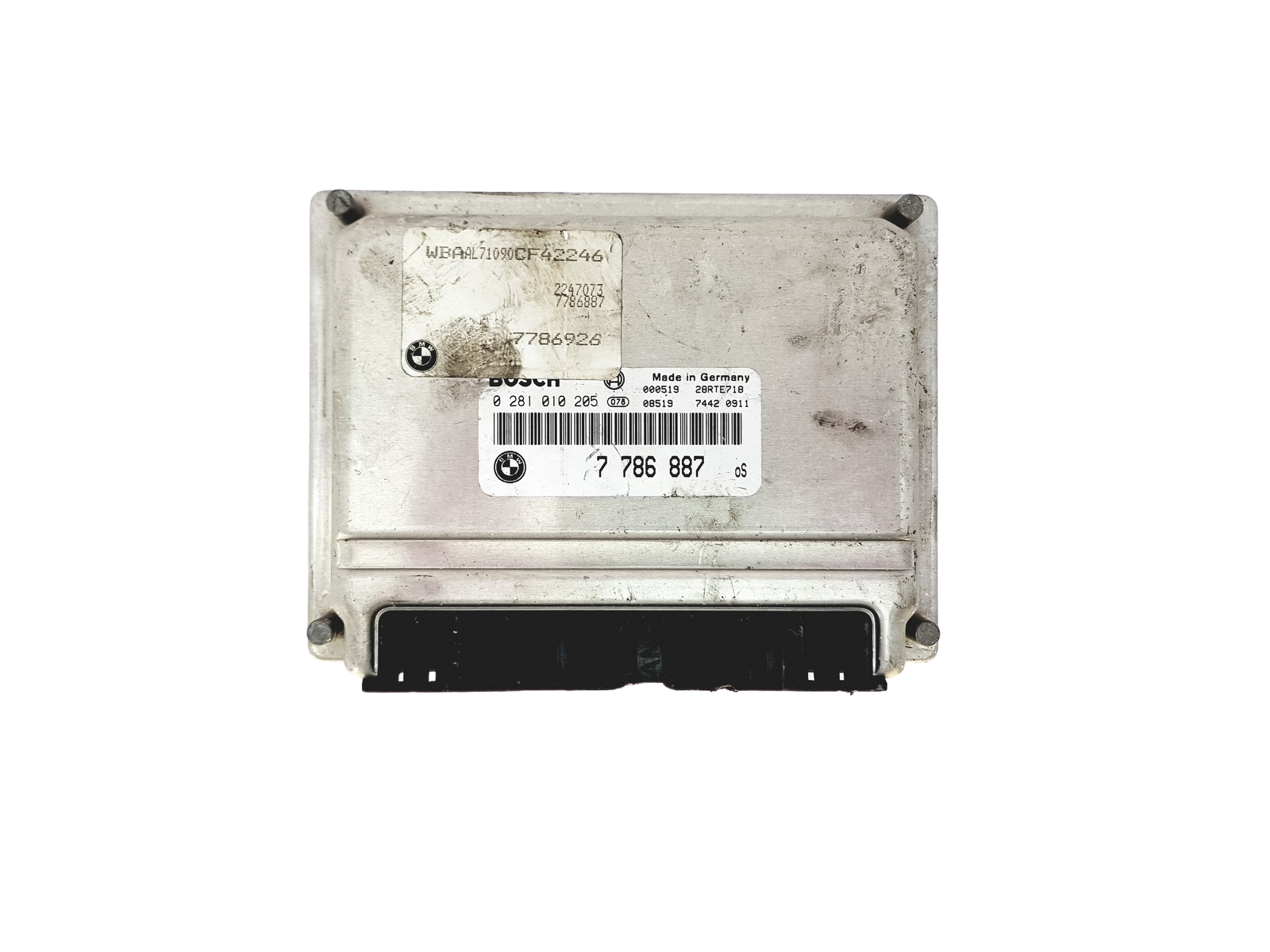 Motorsteuerung BMW 7786887 0281010205 Bosch 25443 main product photo