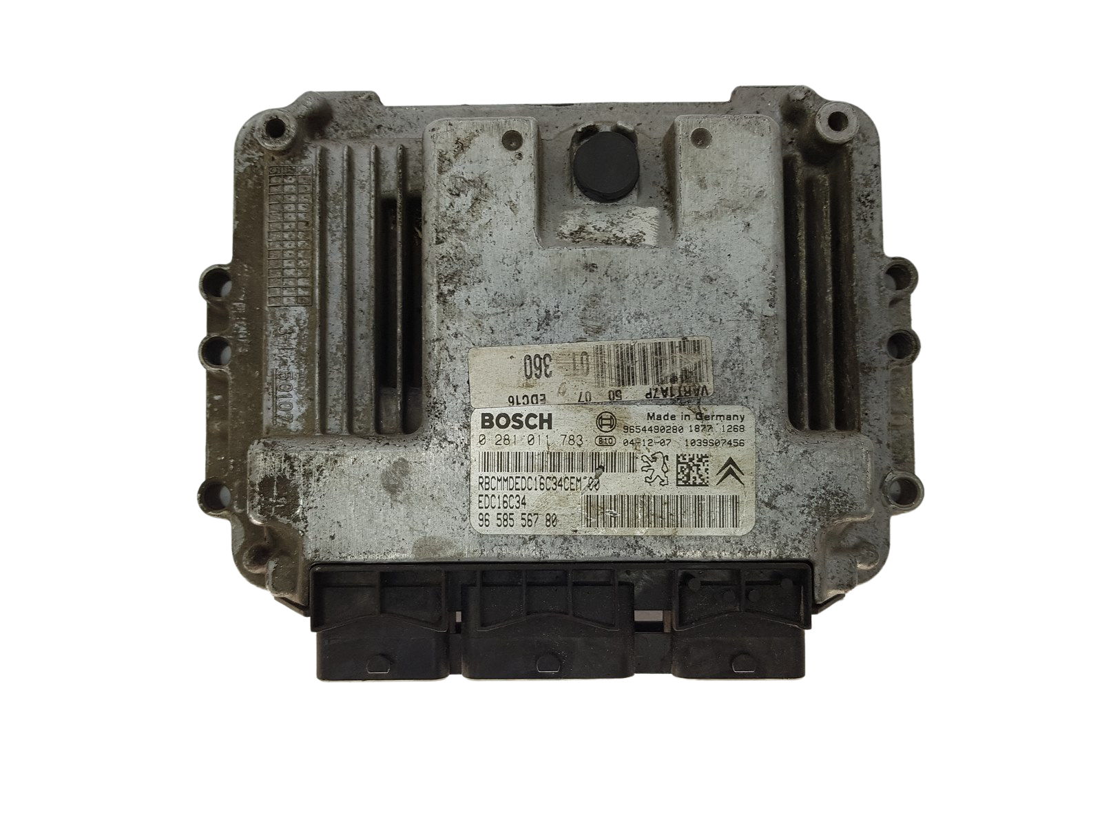 Steuergerät PSA 0281011783 9658556780 9654490280 Bosch 14641 main product photo