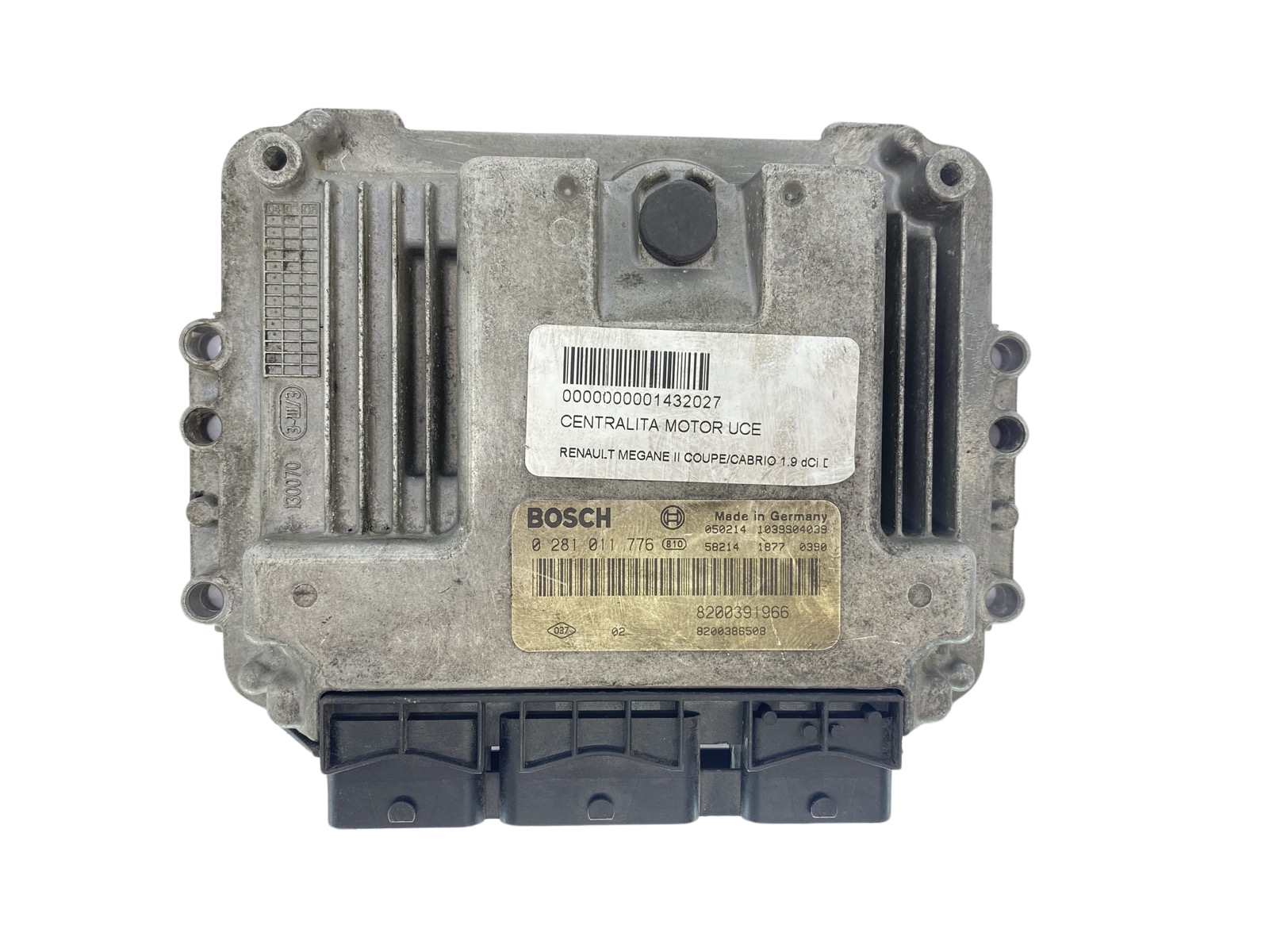 Steuergerät 0281011776 8200391966 8200386508 Renault Bosch 63757 main product photo