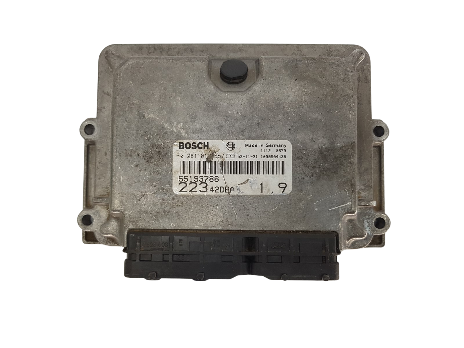 Steuergerät 55193786 0281011557 22342DBA Fiat Bosch 3647 main product photo