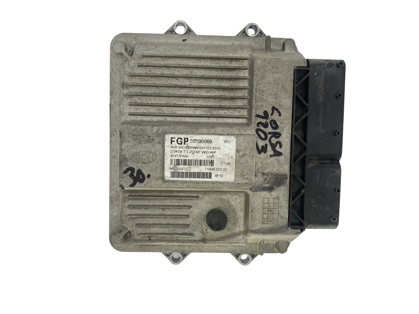 Steuergerät FGP 55190069 MJD6JO.C2 71600.023.07 Opel Magneti Marelli main product photo