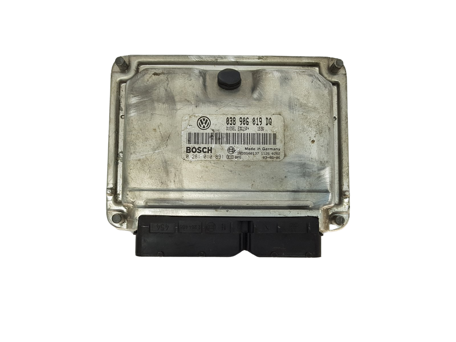 Steuergerät 038906019DQ 0281010891 VW Seat Bosch 16892 main product photo