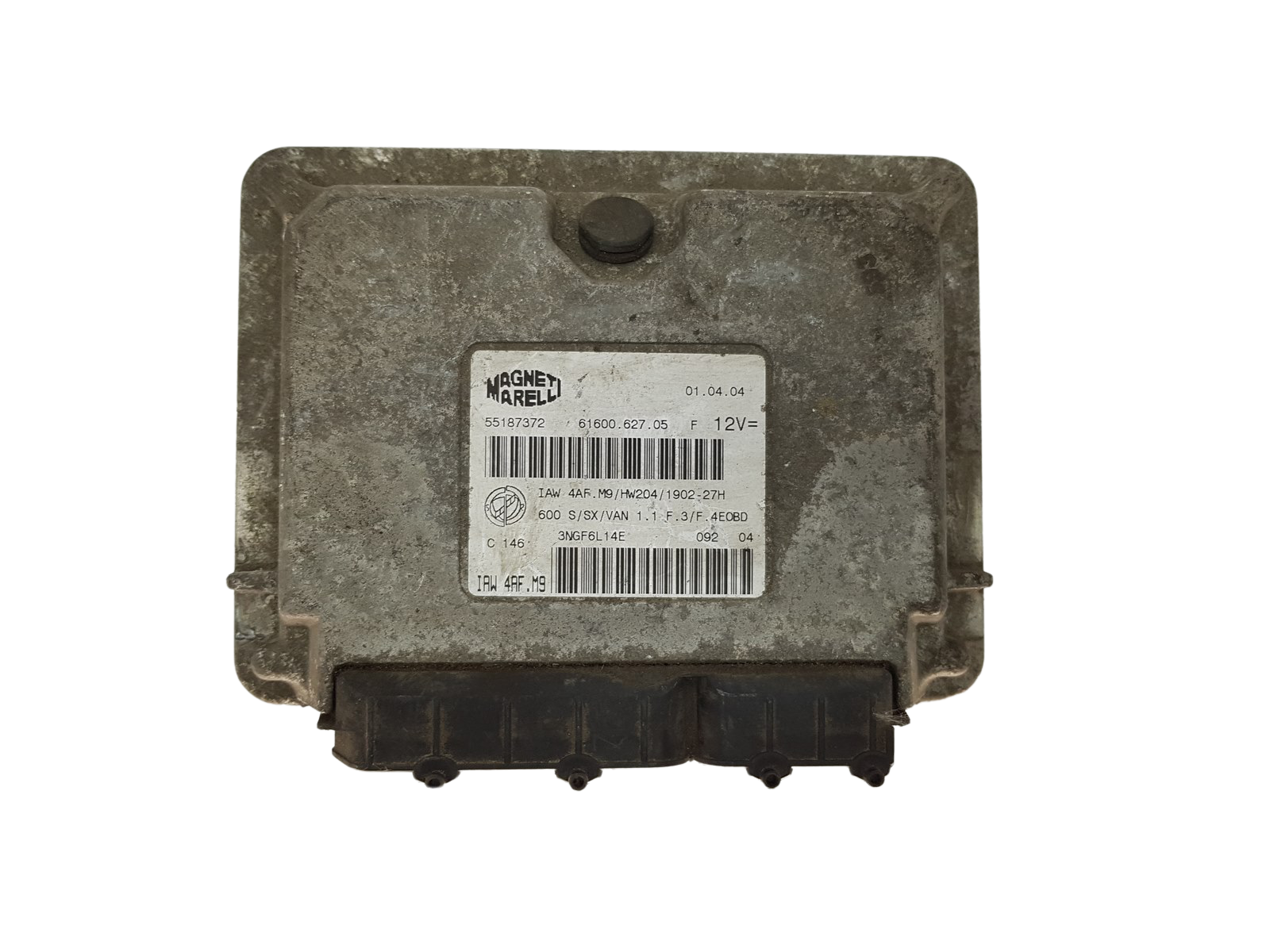 Steuergerät IAW.4AF.M9 55187372 61600.627.05 Fiat Magneti Marelli 13996 main product photo
