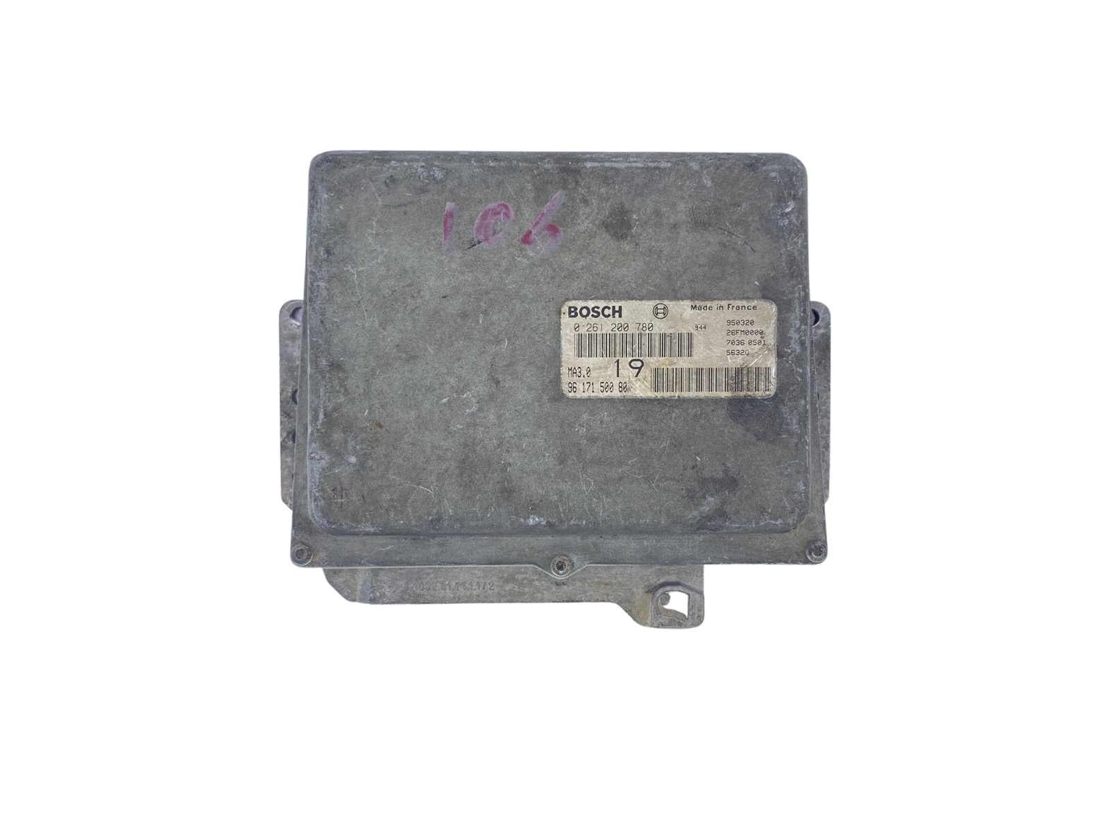 Steuergerät 0261200780 9617150080 PSA Bosch 55329 main product photo