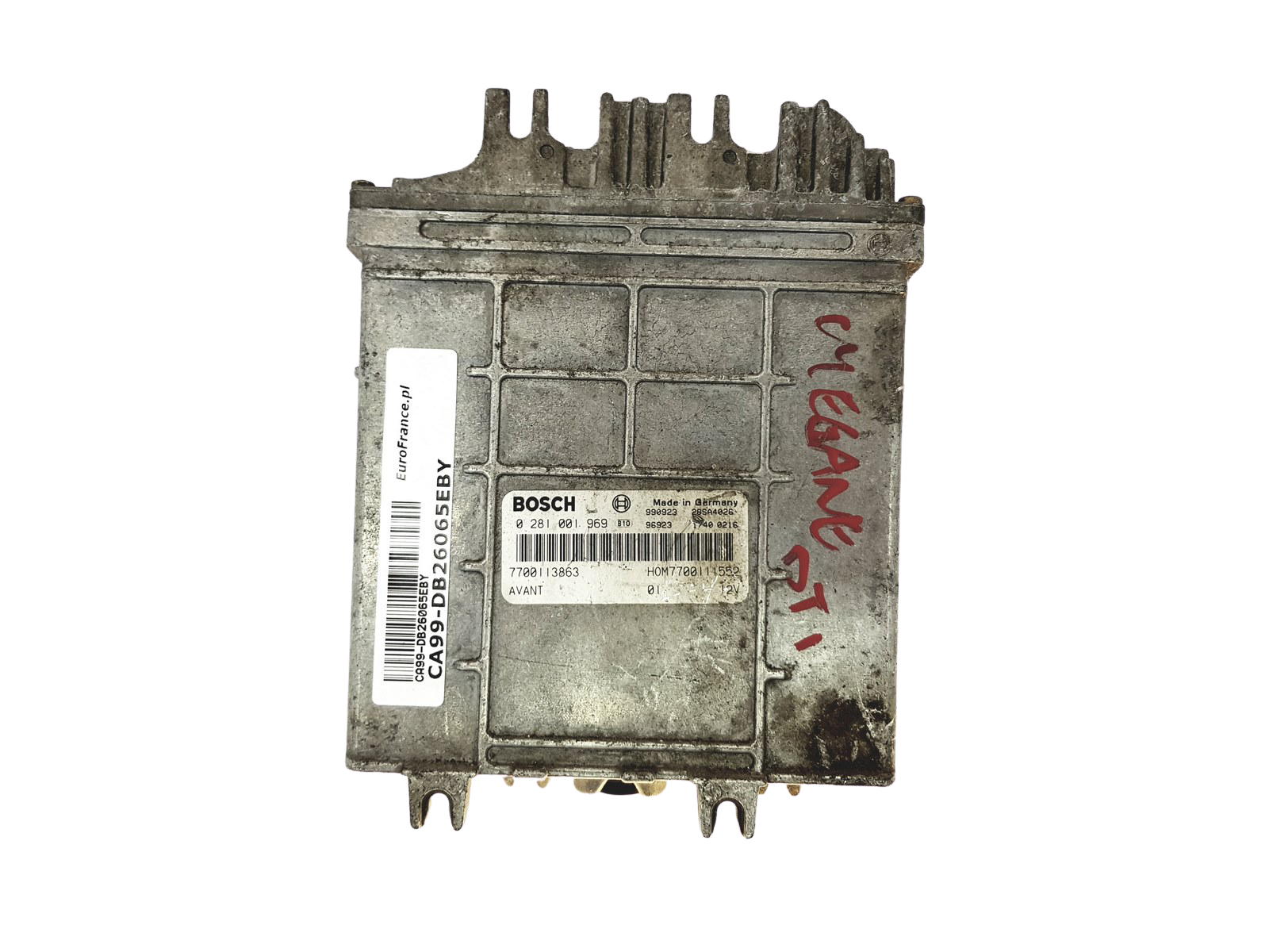 Steuergerät 0281001969 7700113863 7700111552 Renault Bosch 26065 main product photo