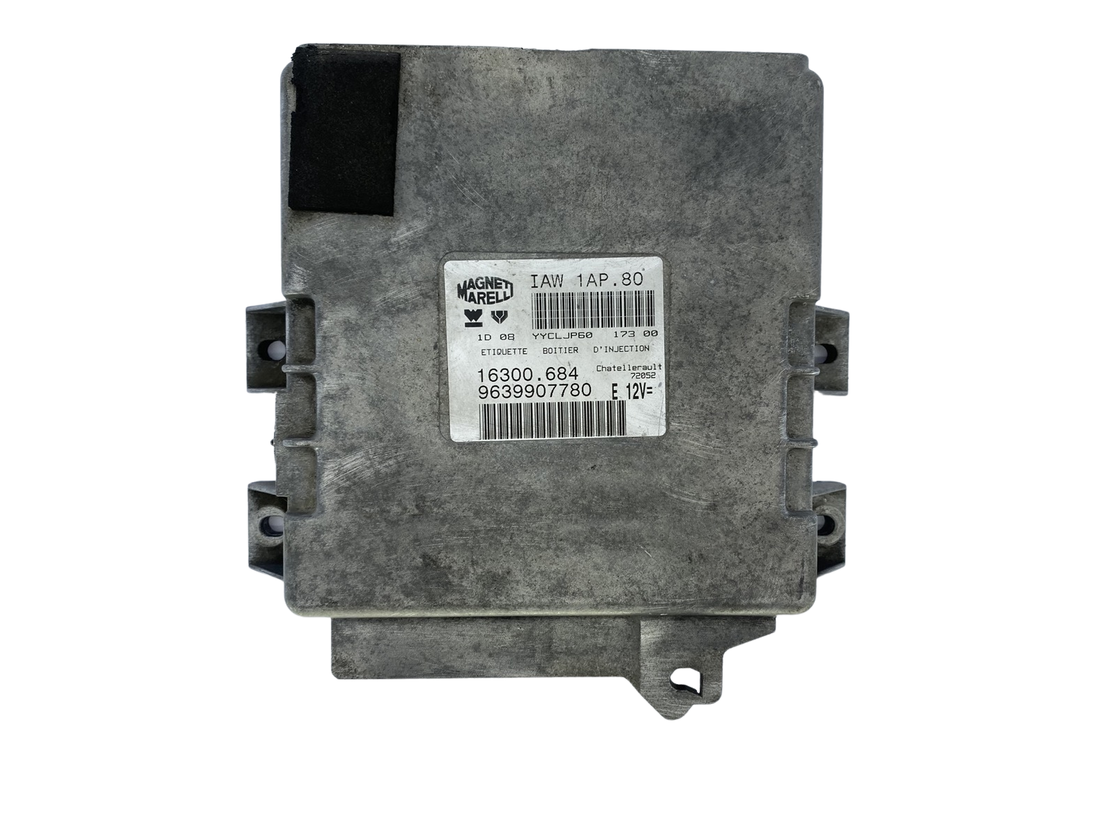 Steuergerät PSA 9639907780 IAW1AP.80 16300.684 Magneti Marelli 53001 main product photo