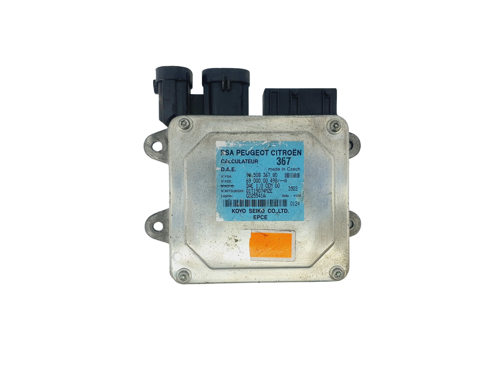 Steuergerät 9650836780 6900000498 Q1T19074MZE KOYO PSA 46492 main product photo