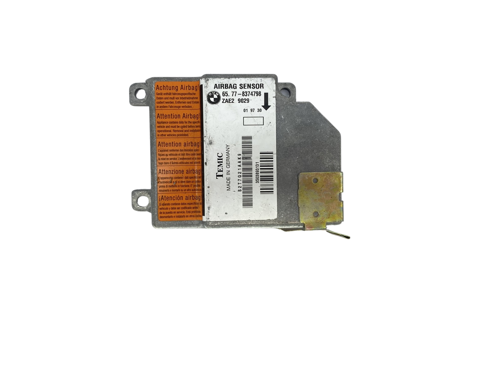 Steuergerät 65.77-8374798 ZAE2 9029 BMW Temic 58586 main product photo