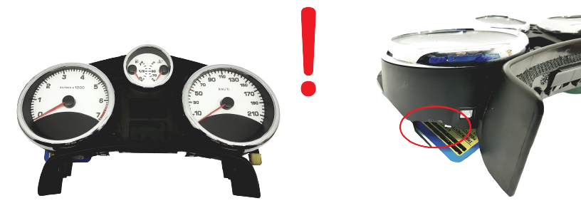 Tacho Kombiinstrument Peugeot 207 9666748780 49489 main product photo