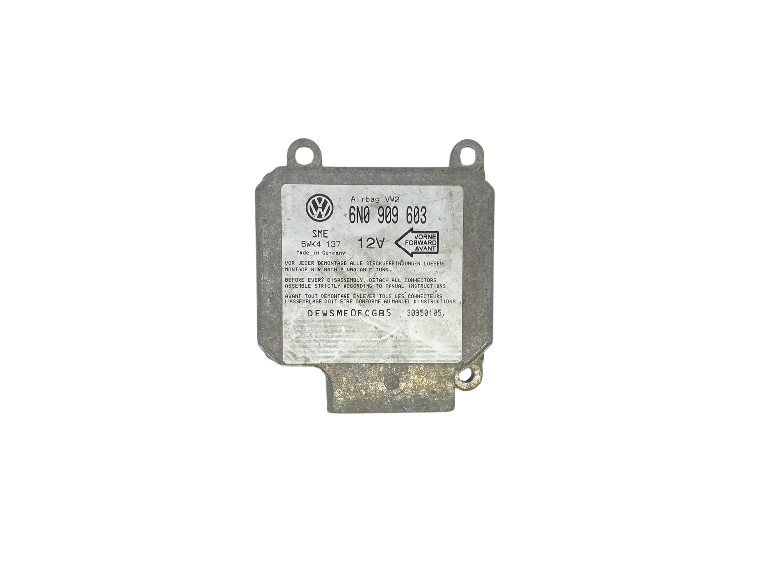 Steuergerät 6N0909603 5WK4137 VW Siemens 58405 main product photo