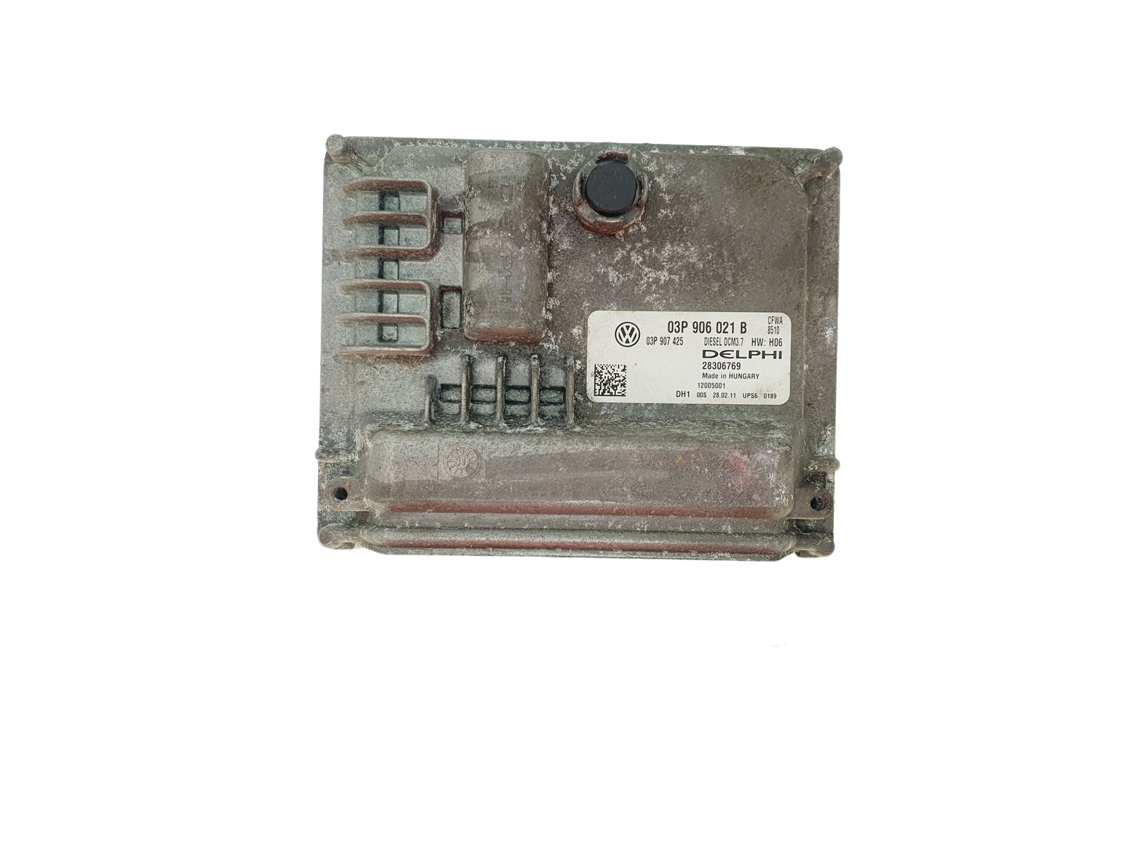 Steuergerät 03P906021B 28306769 VW Delphi 44191 main product photo