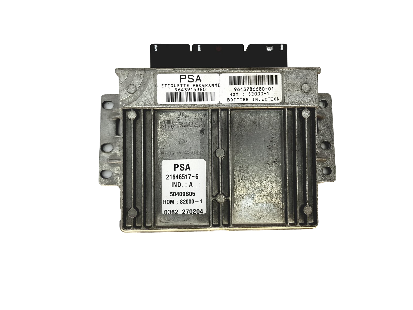 Steuergerät 9643915380 9643786680-01 21646517-6 PSA Sagem 22598 main product photo