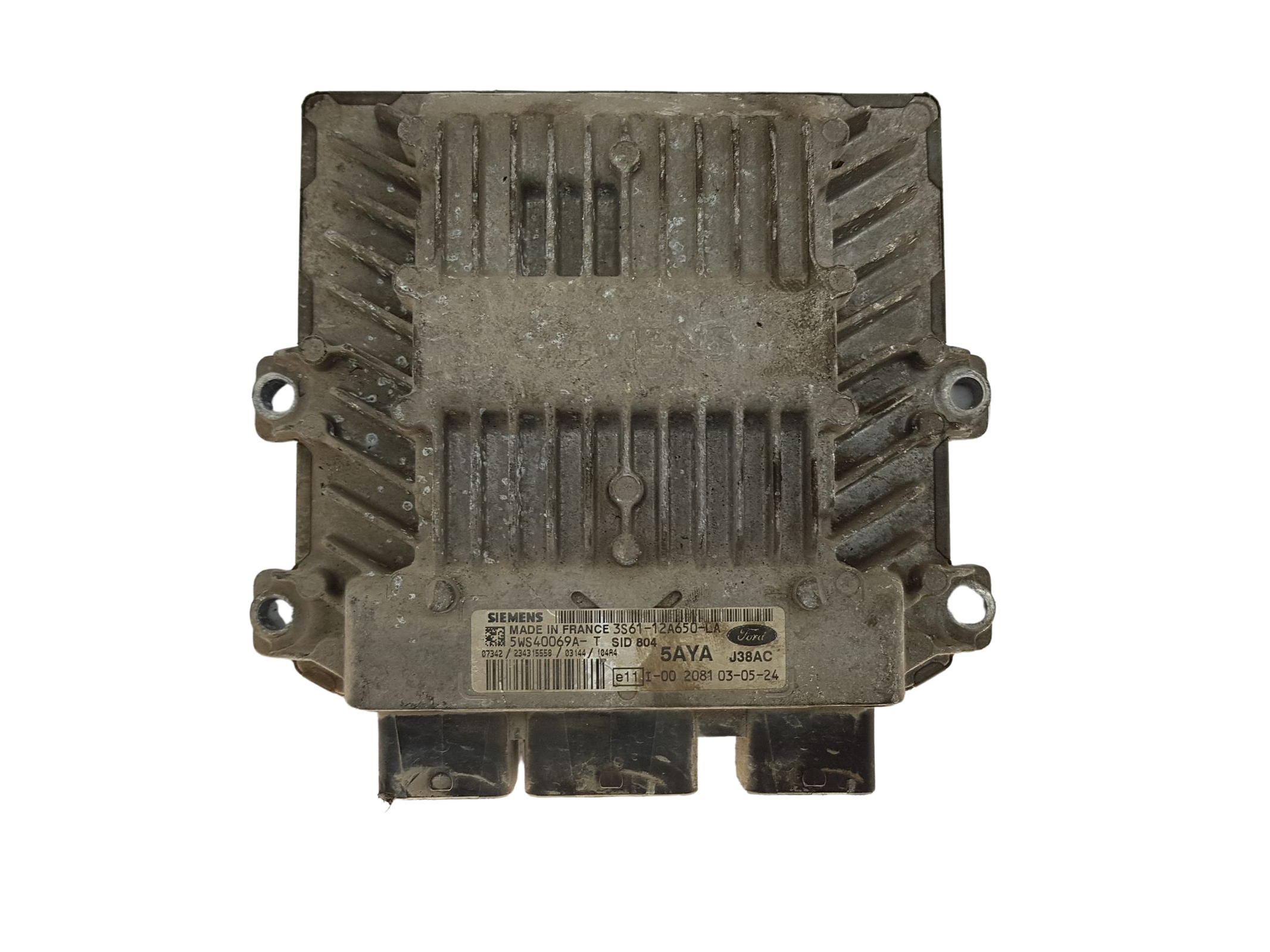 Steuergerät 3S61-12A650-LA 5WS40069A-T 5AYA SID 804 Ford Siemens 14871 main product photo