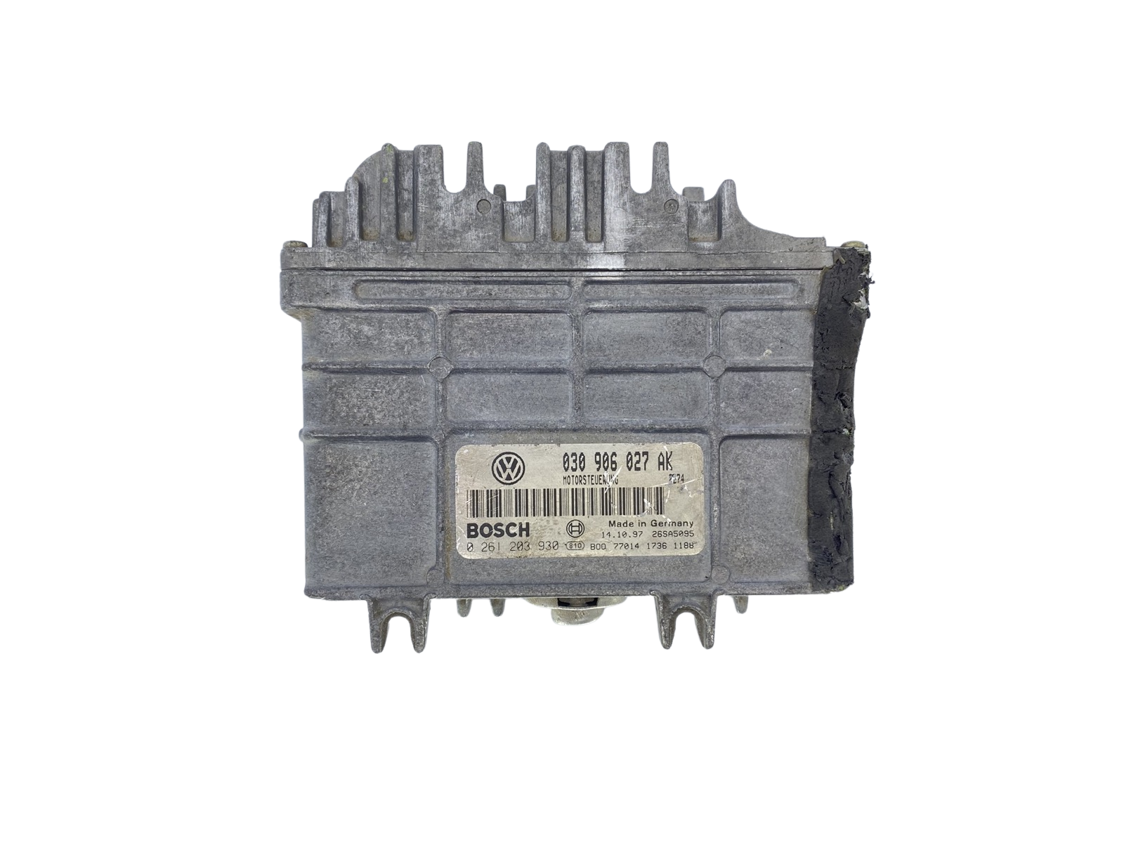 Steuergerät VW Seat 030906027AK 0261203930 Bosch 54789 main product photo