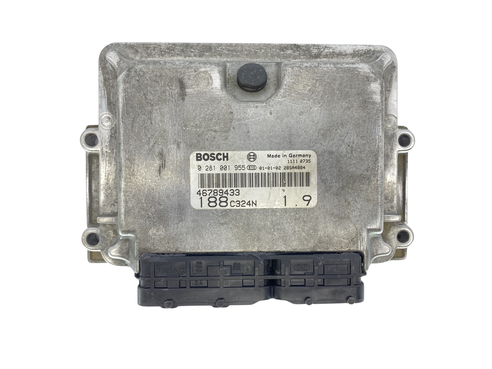 Steuergerät Fiat 46789433 0281001955 188C324N Bosch 63948 main product photo