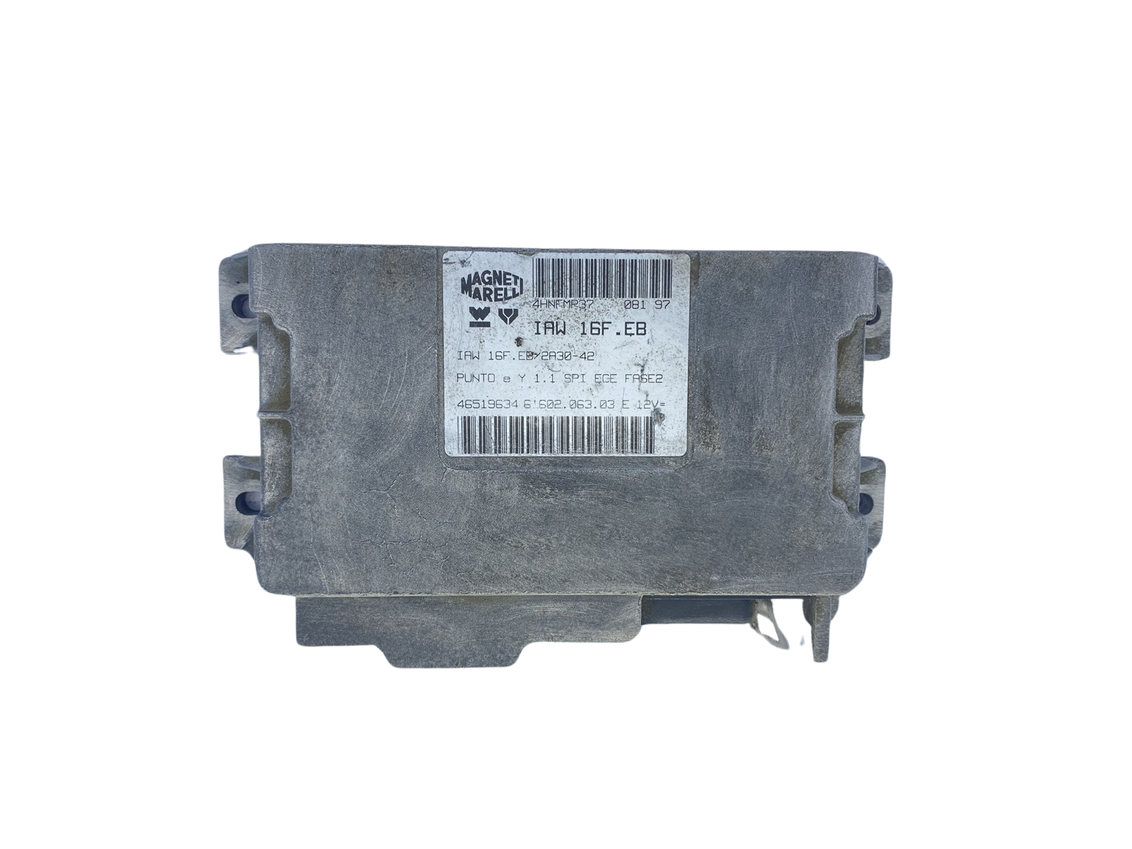 Steuergerät IAW16F.EB 46519634 61602.063.03 Fiat Magneti Marelli 61528 main product photo