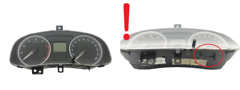 Tacho Kombiinstrument Skoda Fabia 5J0920810B VDO 56228 main product photo
