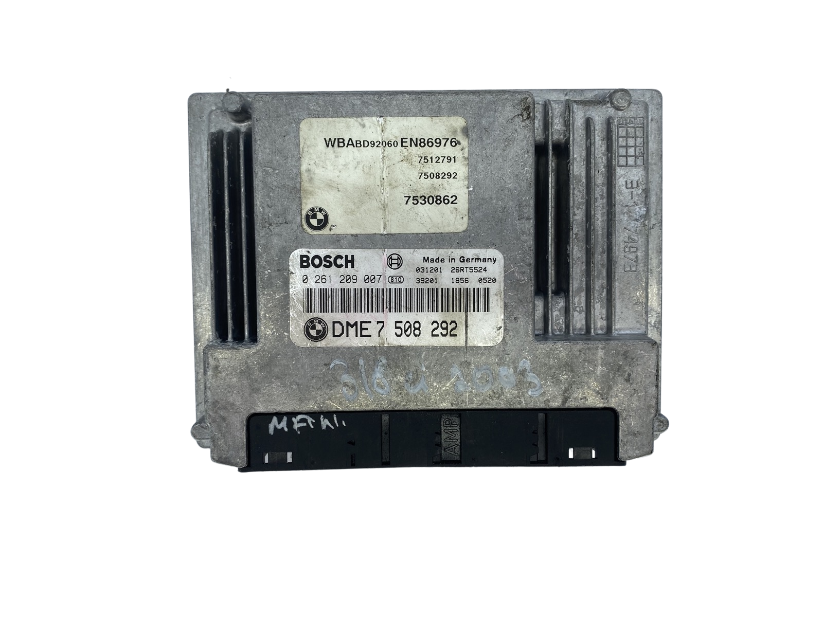 Motorsteuerung BMW 7508292 0261209007 Bosch 53202 main product photo