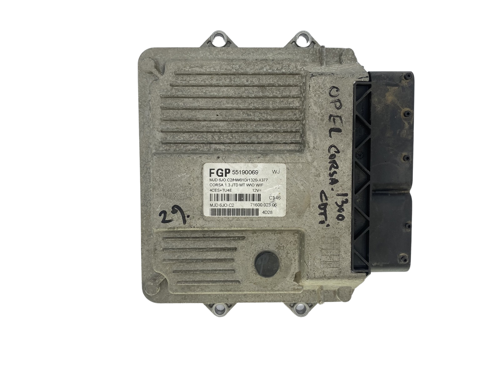 Steuergerät FGP 55190069 MJD6JO.C2 71600.023.06 Opel Magneti Marelli main product photo