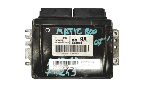 Steuergerät 96801800 5WY5407A D32 1B0T 9A Chevrolet Kemsco 17523 main product photo