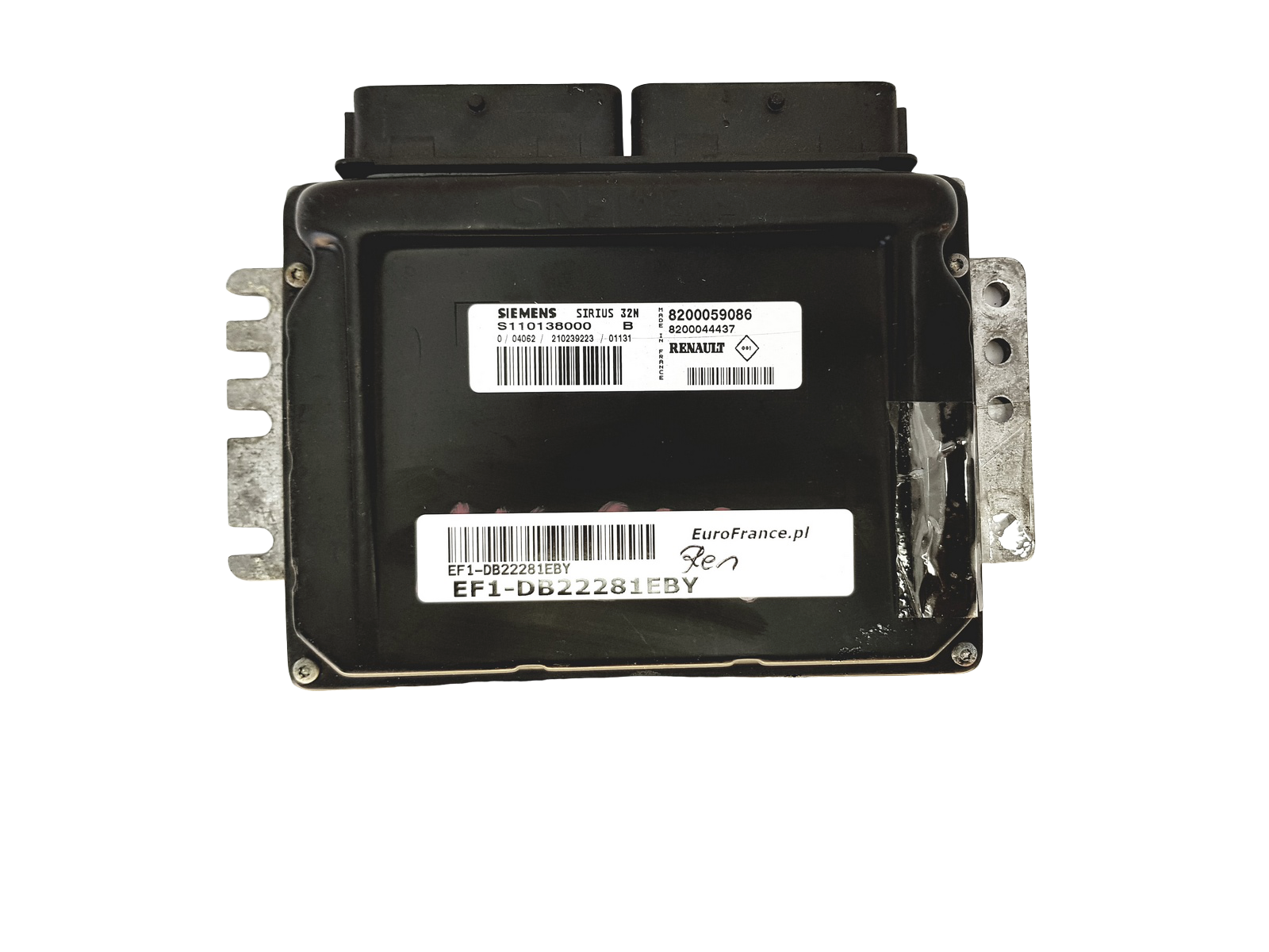 Steuergerät S110138000B 8200059086 8200044437 Renault Siemens 22281 main product photo