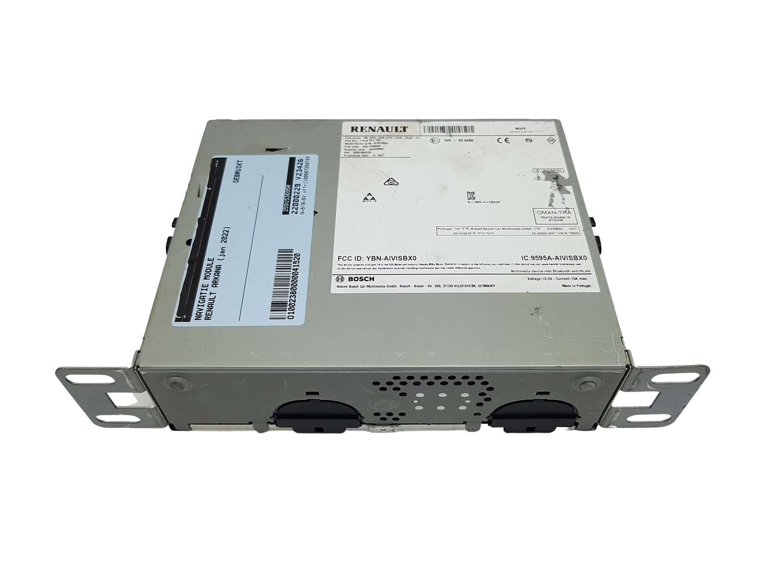 Navigationssystem Radio Renault 259153695R 283C39022R 7513751703 main product photo