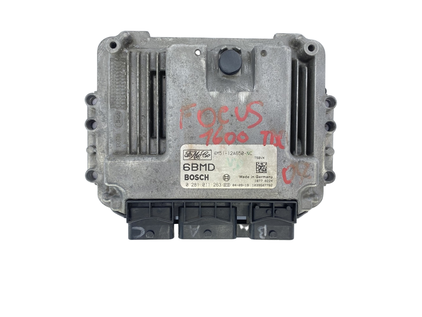 Steuergerät 4M51-12A650-NC 0281011263 Ford Bosch 53921 main product photo