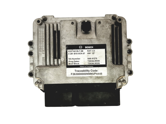 Steuergerät 0281B100CK-07 EDC16C39-7.5B Fiat Bosch main product photo