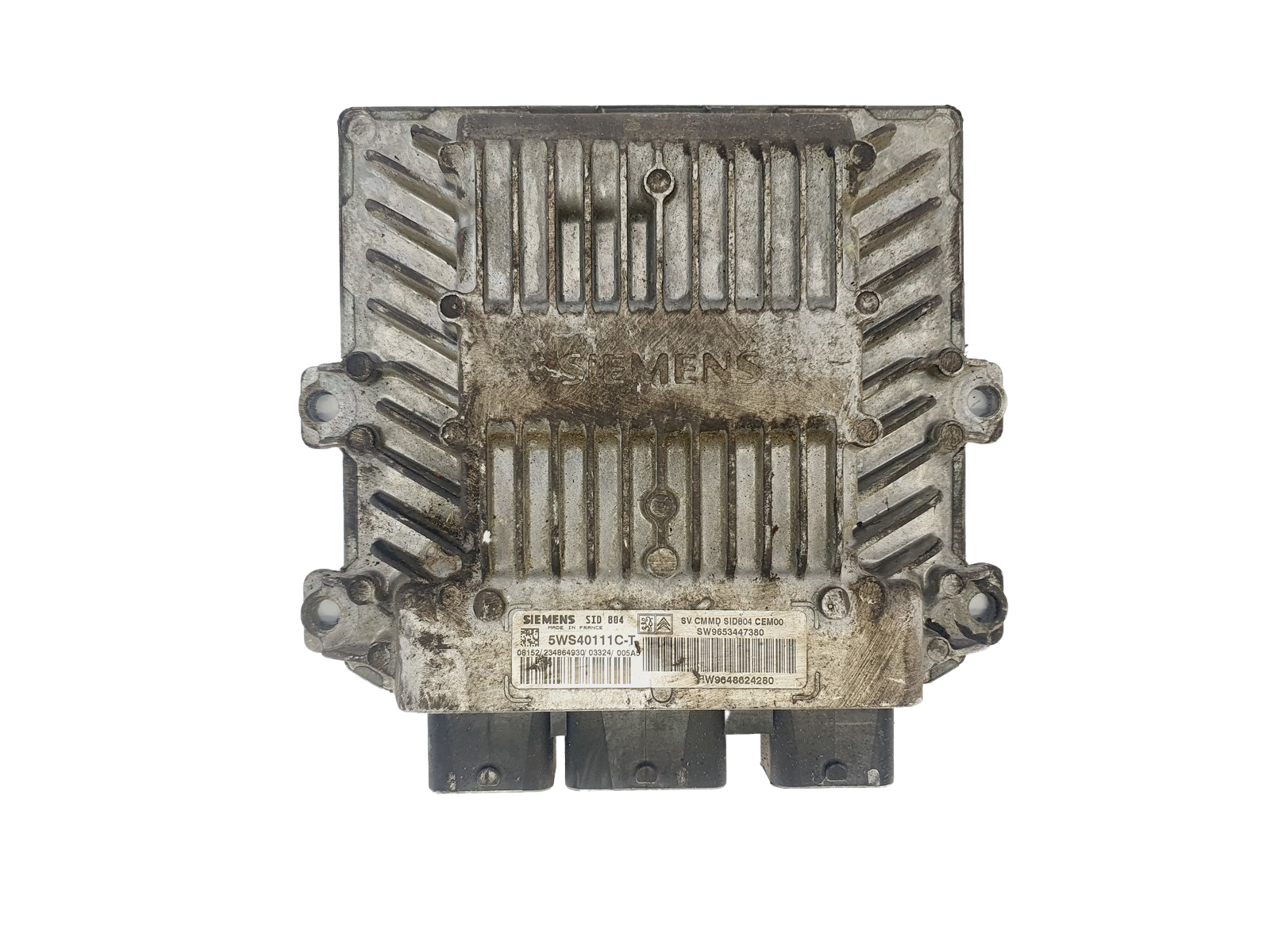 Steuergerät 9653447380 5WS40111C-T SID804 PSA Siemens 45957 main product photo