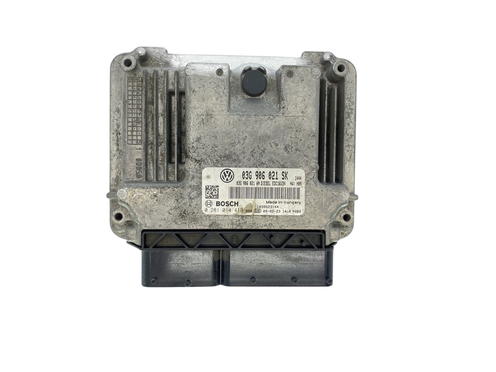 Steuergerät 03G906021SK 0281014419 VW Seat Bosch 62430 main product photo