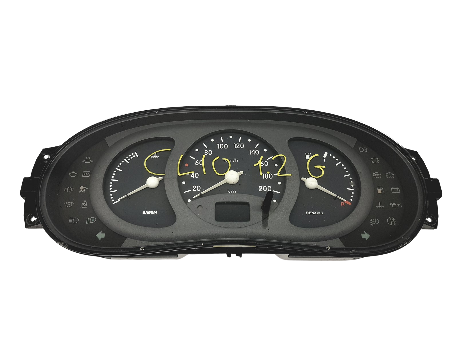 Tacho Kombiinstrument Renault Clio 2 7700410430 C 57222 main product photo