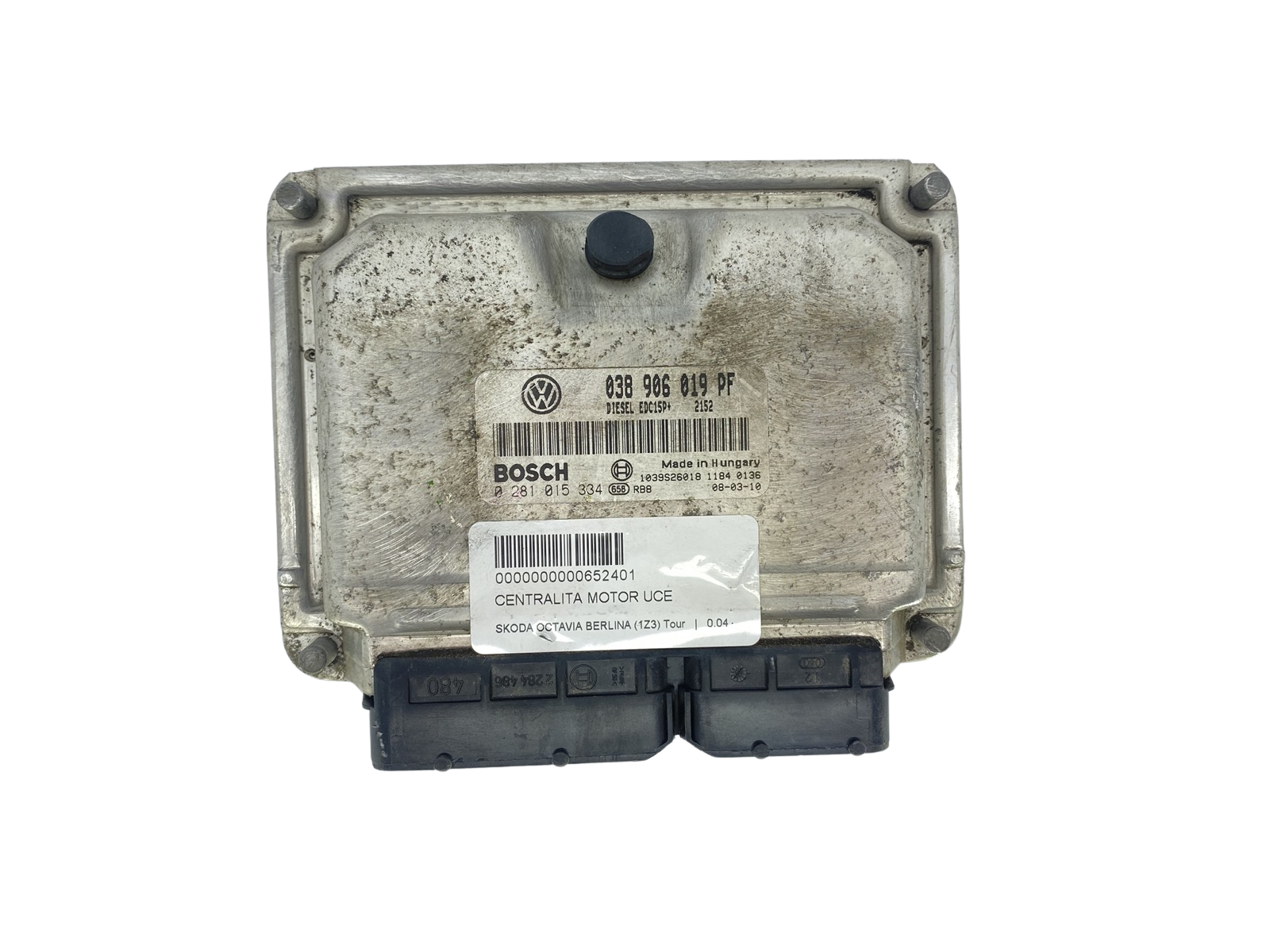 Steuergerät 0281015334 038906019PF Skoda Bosch 60177 main product photo
