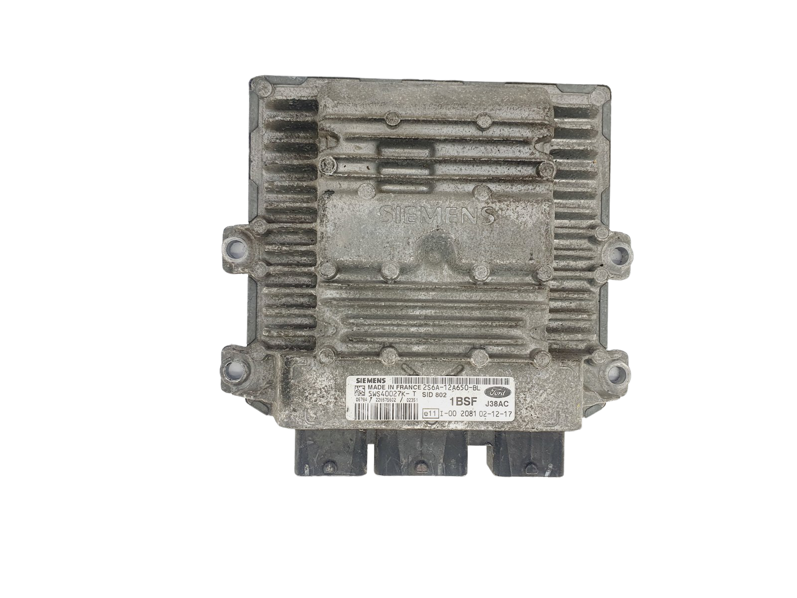 Steuergerät 2S6A-12A650-BL 5WS40027K-T SID 802 Ford Siemens 44536 main product photo