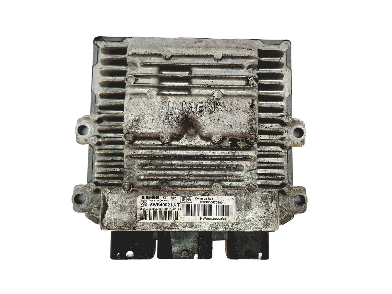 Steuergerät 9650670480 9643455080 5WS40021J-T SID802 PSA Siemens 27922 main product photo