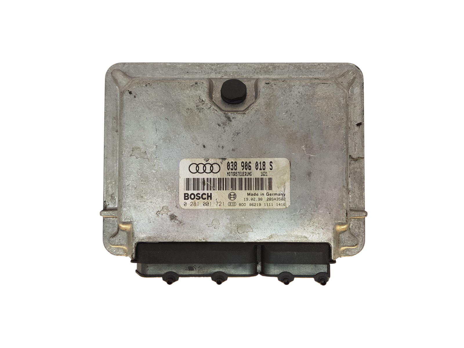 Steuergerät 038906018S 0281001721 Audi Bosch 30726 main product photo