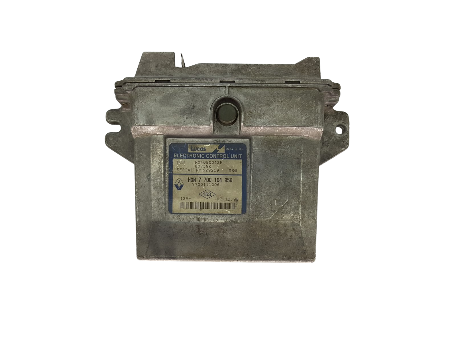 Steuergerät 7700104956 7700111206 R04080012H Renault 17858 main product photo