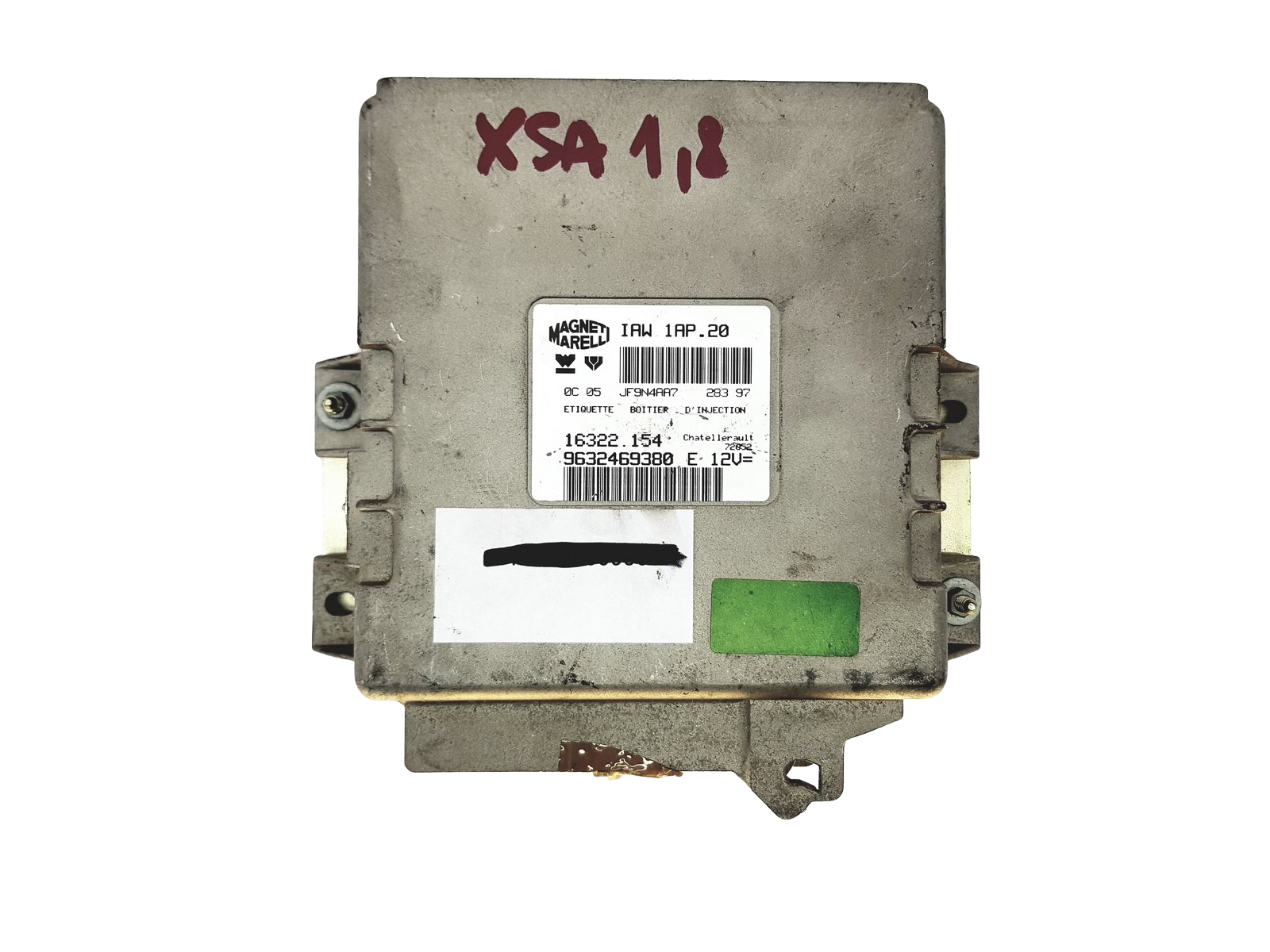 Steuergerät 9632469380 IAW1AP.20 16322.154 PSA Magneti Marelli 22540 main product photo