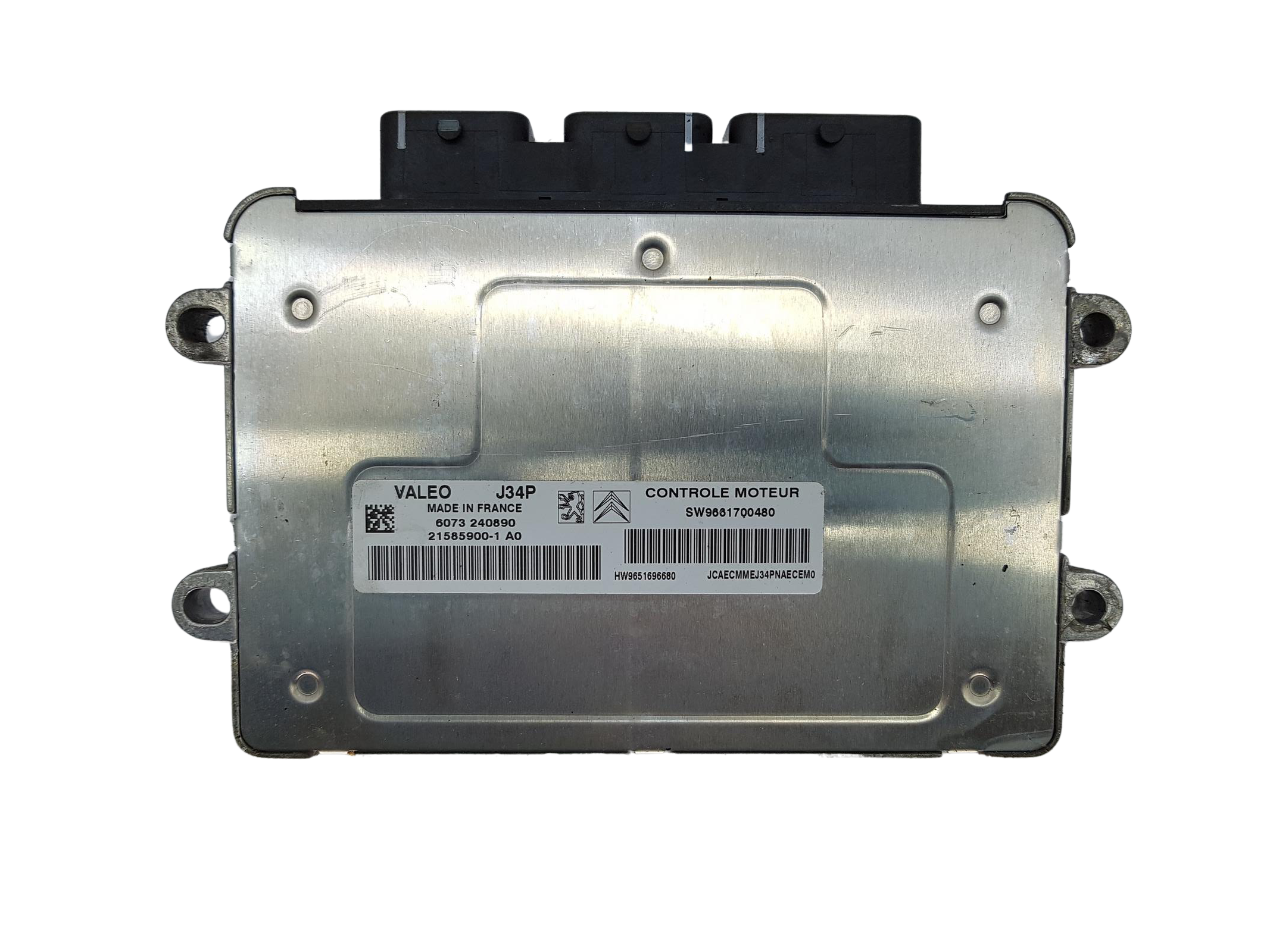 Steuergerät 21585900-1 A0 9661700480 9651696680 PSA Valeo main product photo