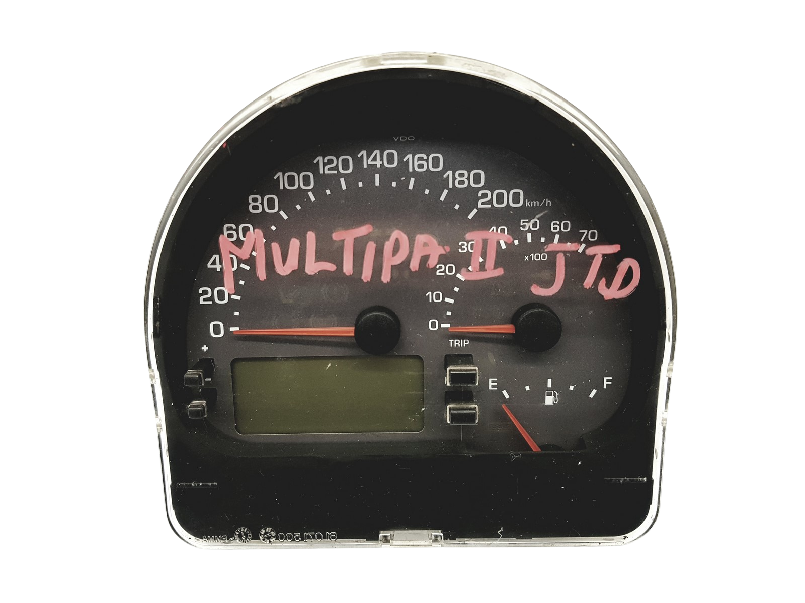 Tacho Kombiinstrument Fiat Multipla 51732331 110080073025 59275 main product photo