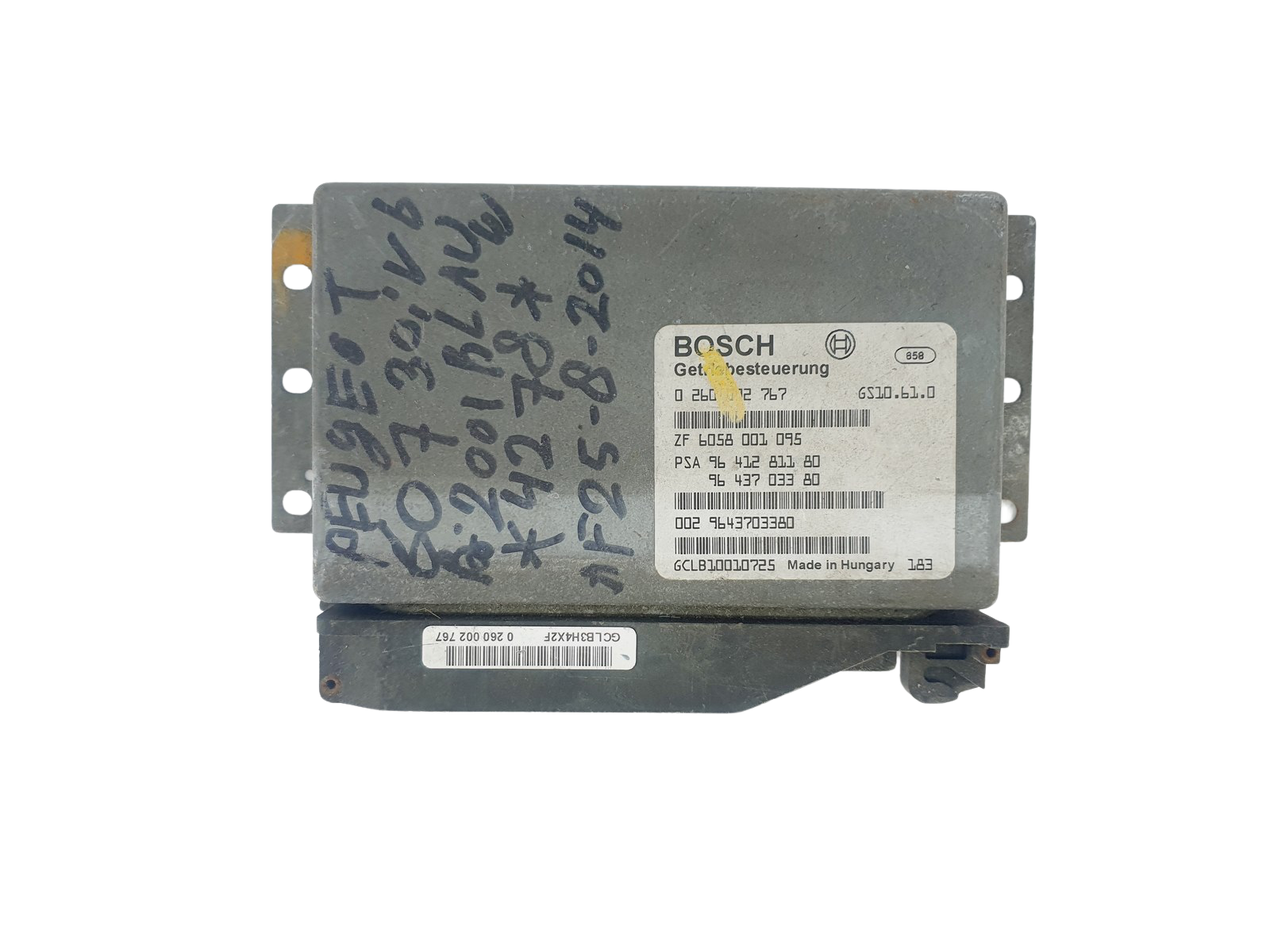 Steuergerät PSA 0260002767 9641281180 Bosch 40979 main product photo