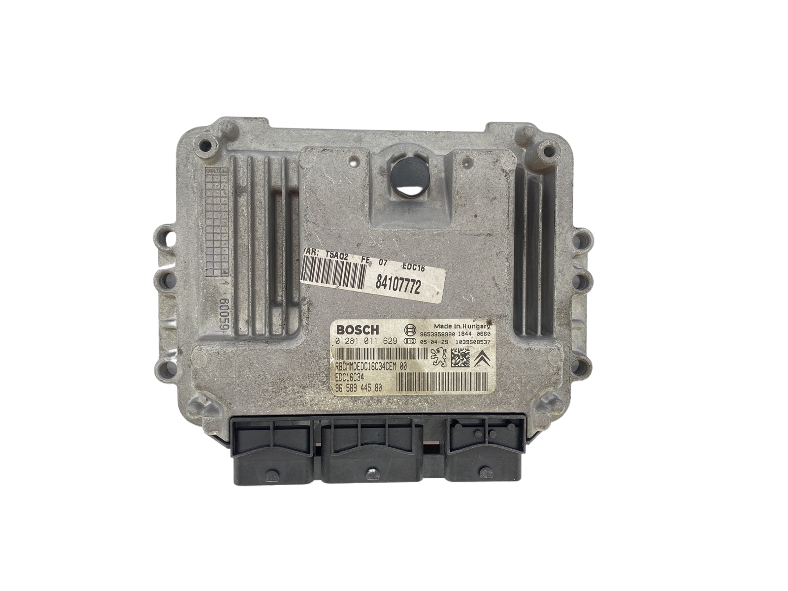 Steuergerät 0281011629 9658944580 9653958980 PSA Bosch 60581 main product photo