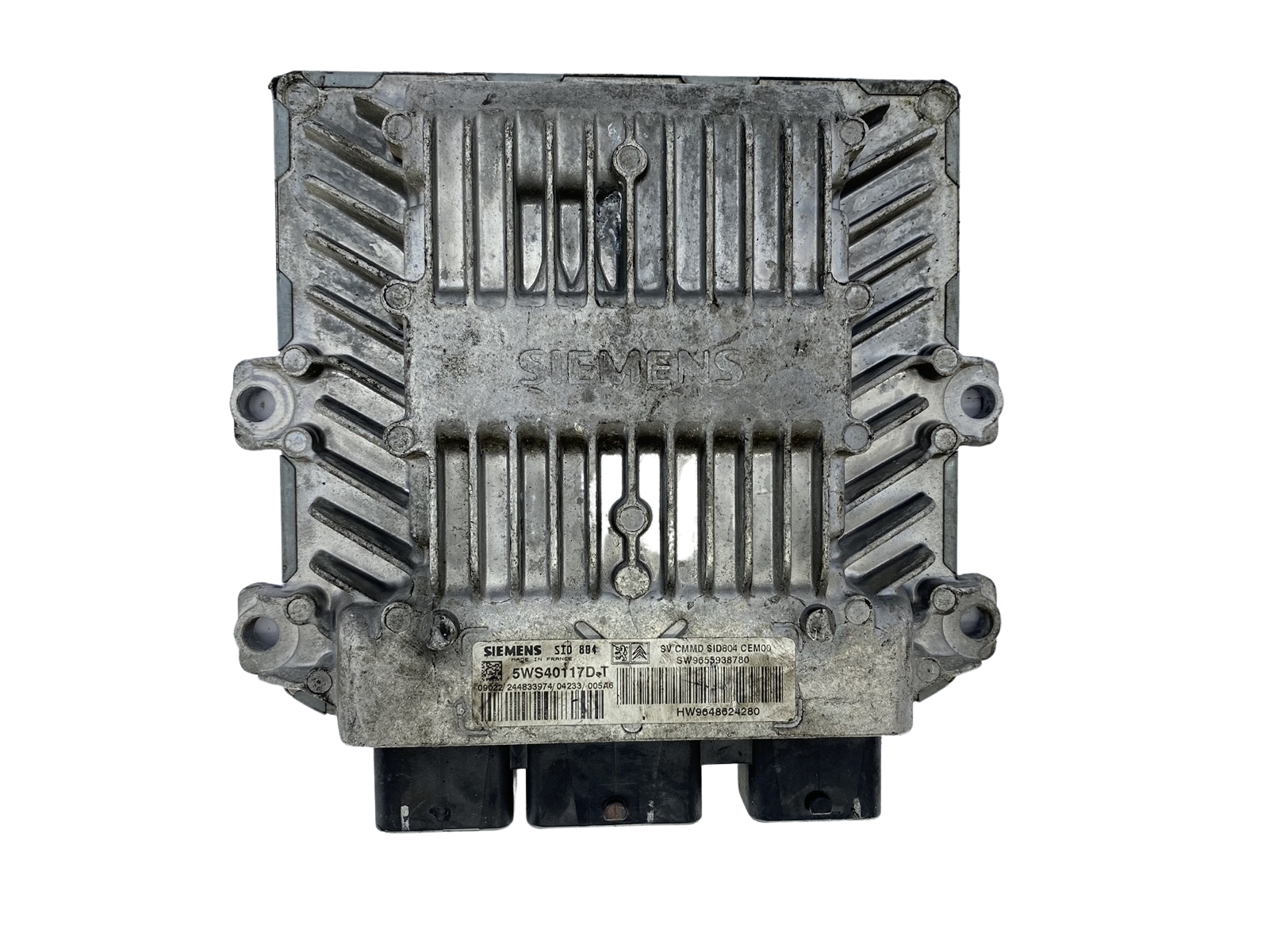 Steuergerät 5WS40117D-T 9655938780 9648624280 PSA Siemens 52570 main product photo