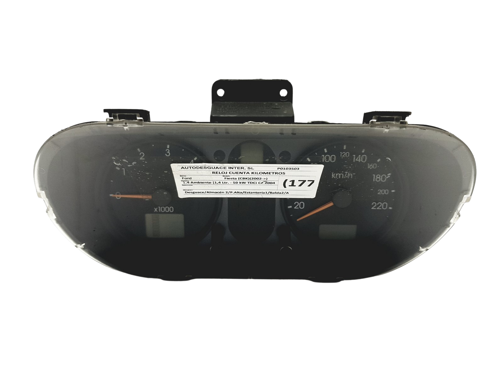 Tacho Kombiinstrument Ford Fiesta Fusion 2S6F-10849-UG 57678 main product photo