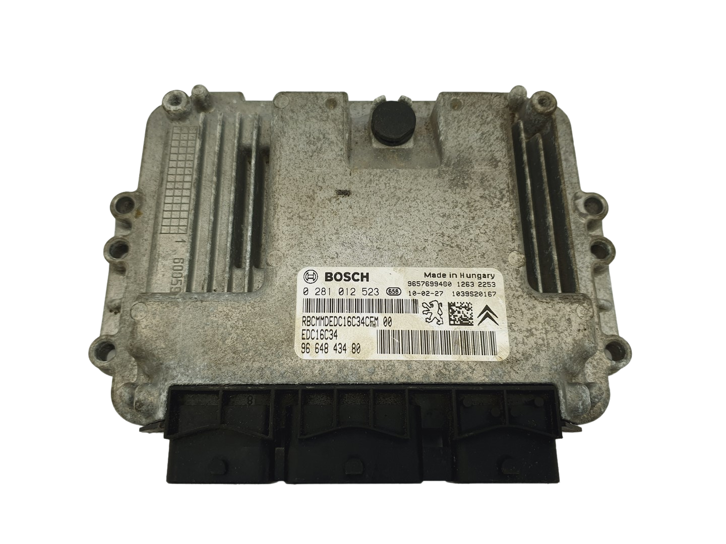 Steuergerät 0281012523 9664843480 9657699480 PSA Bosch 68185 main product photo