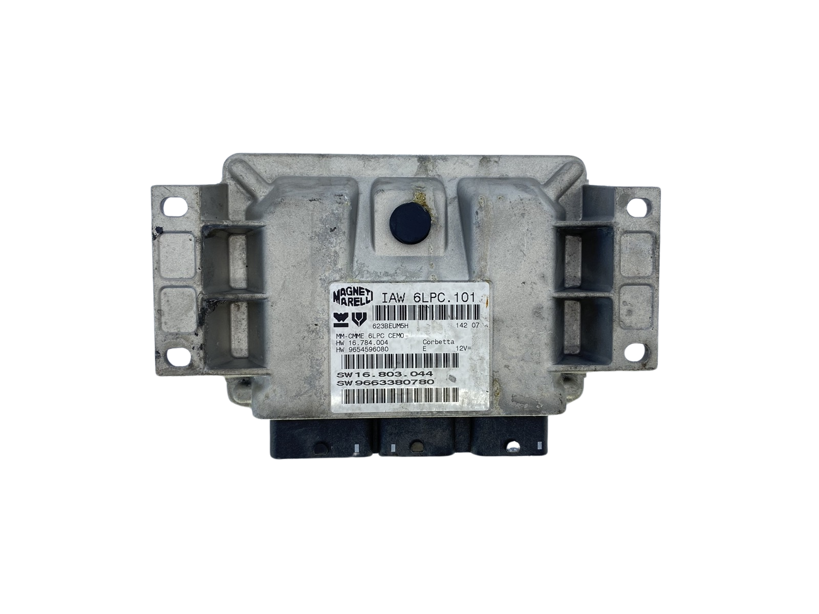 Steuergerät 9663380780 9654596080 IAW6LPC.101 PSA Magneti Marelli 61021 main product photo