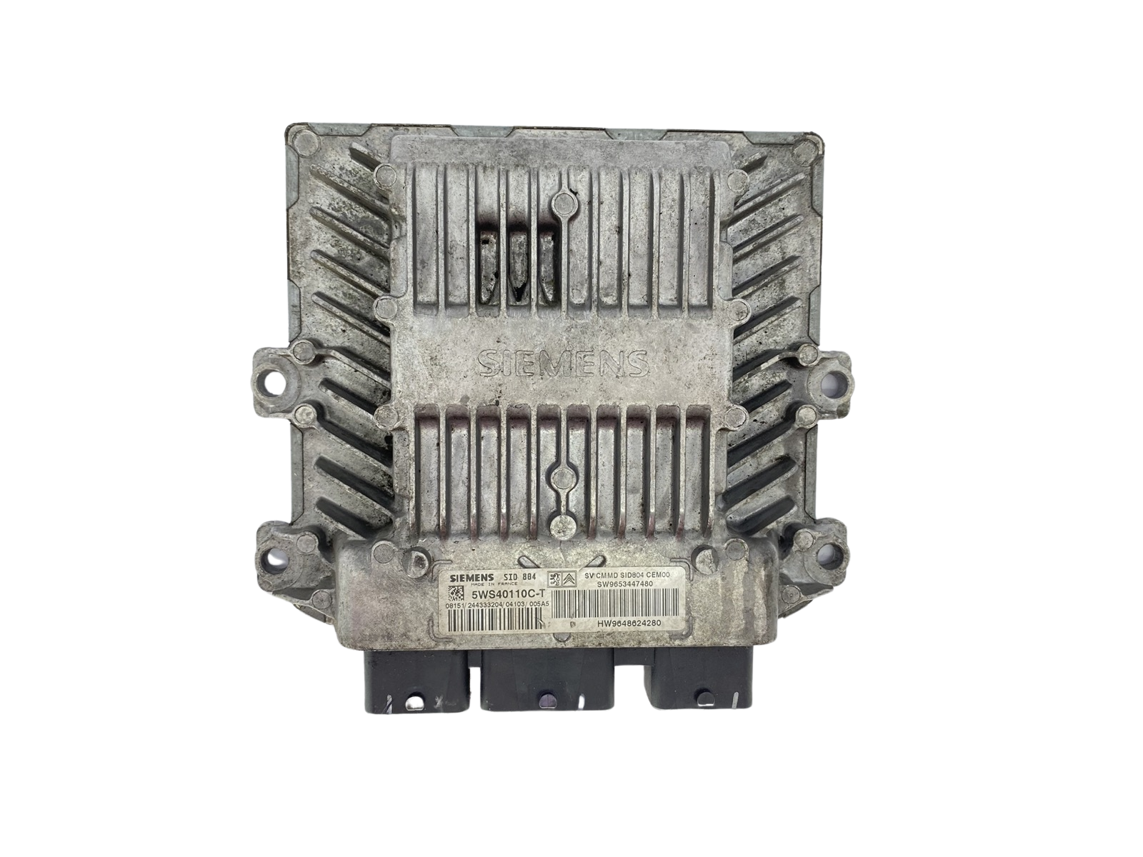 Steuergerät 9653447480 9648624280 5WS40110C-T PSA Siemens 61059 main product photo