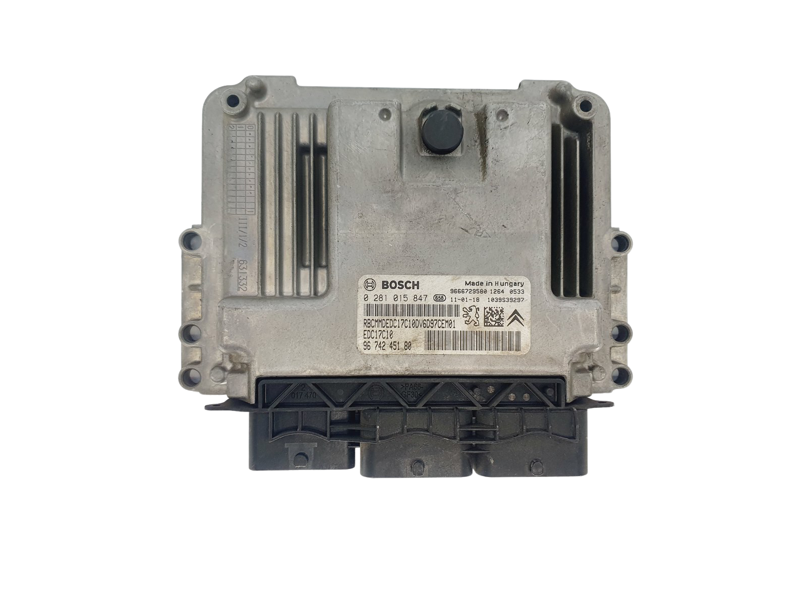 Steuergerät 0281015847 9674245180 9666729580 PSA Bosch 44739 main product photo