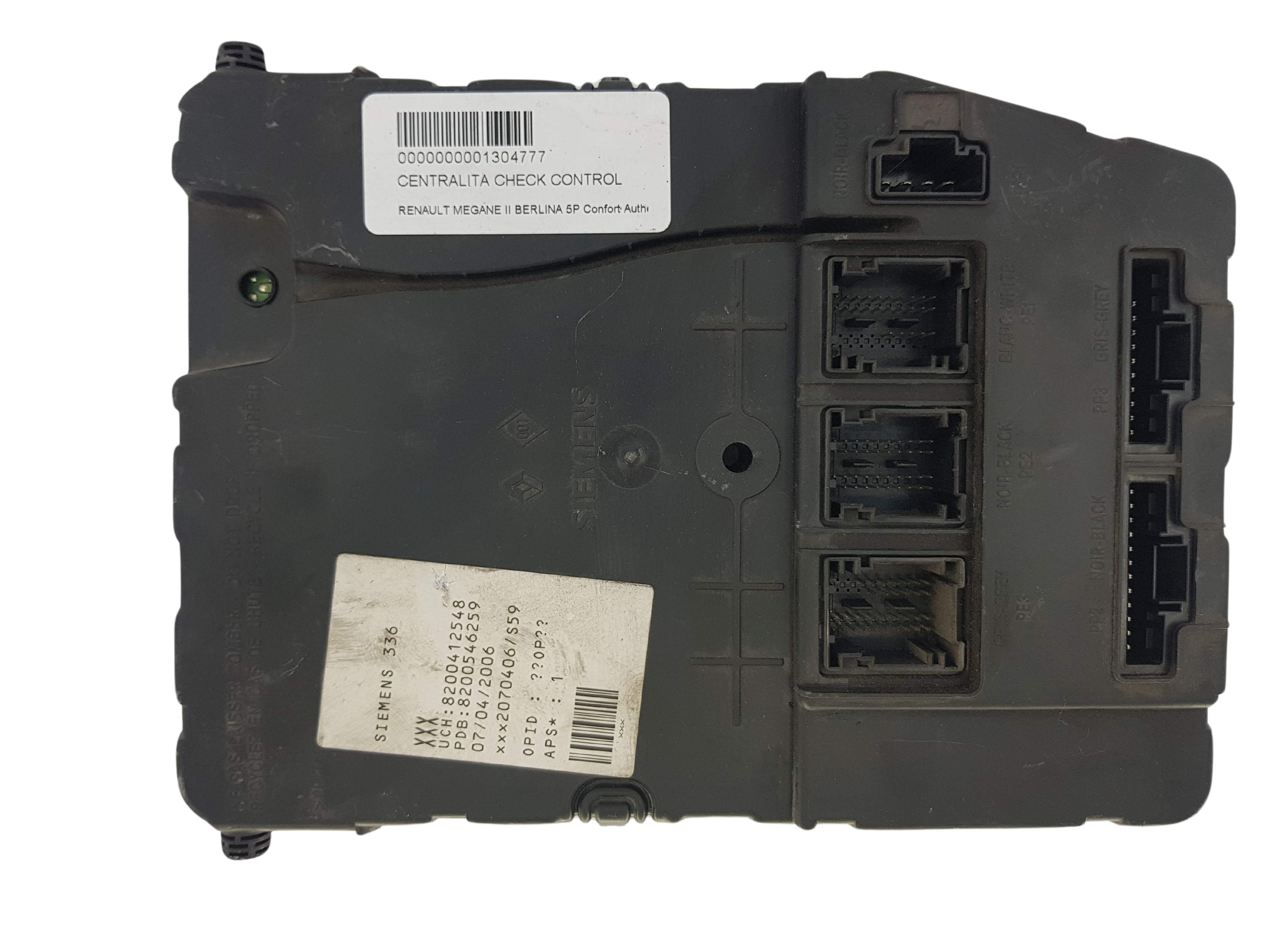 Steuergerät UCH N2 8200412548 S118400150F Renault Siemens 1658 main product photo