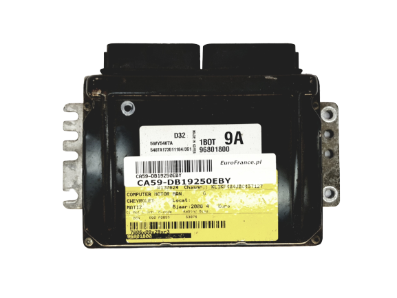Steuergerät 96801800 5WY5407A D32 1B0T 9A Chevrolet Kemsco 19250 main product photo