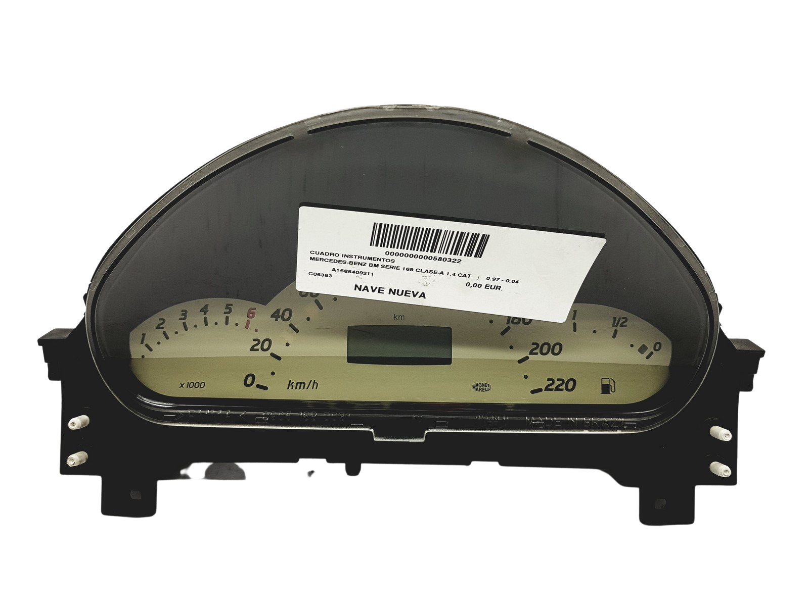 Tacho Kombiinstrument Mercedes A W168 09052680091 58348 main product photo